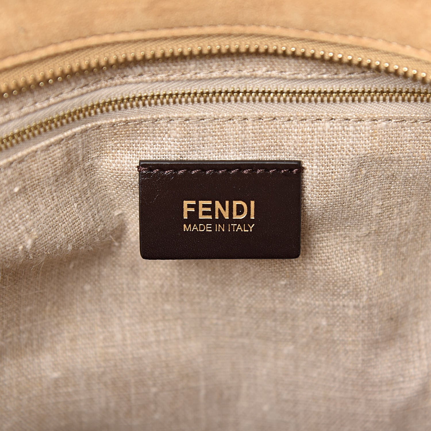Fendi Pequin Cuoio Vegetale Medium Roll Tote Tobacco Rosso Blue Mirto Miele 6 of 10
