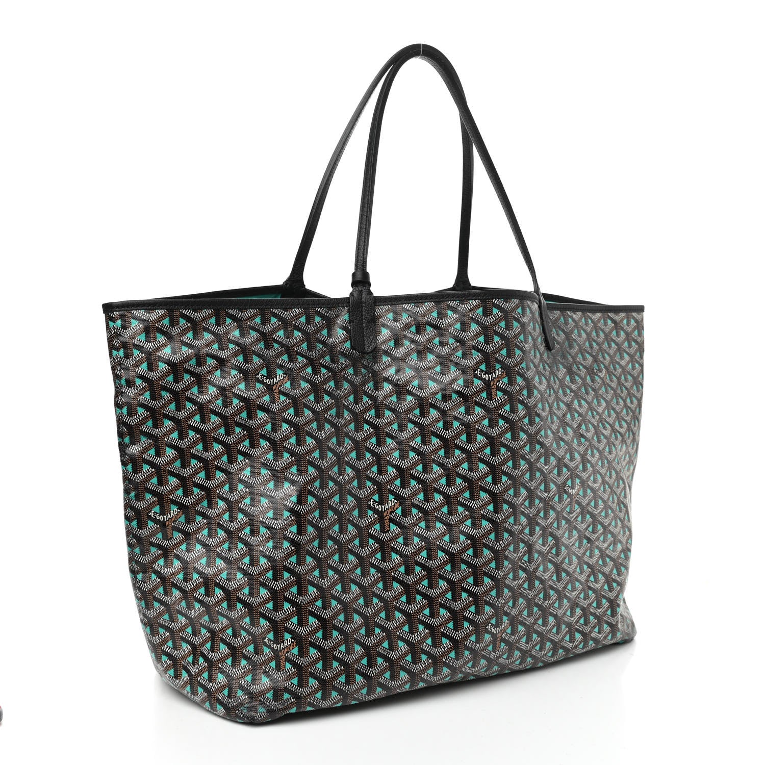 Goyard Goyardine Saint Louis Claire Voie GM Black Opaline 4 of 12