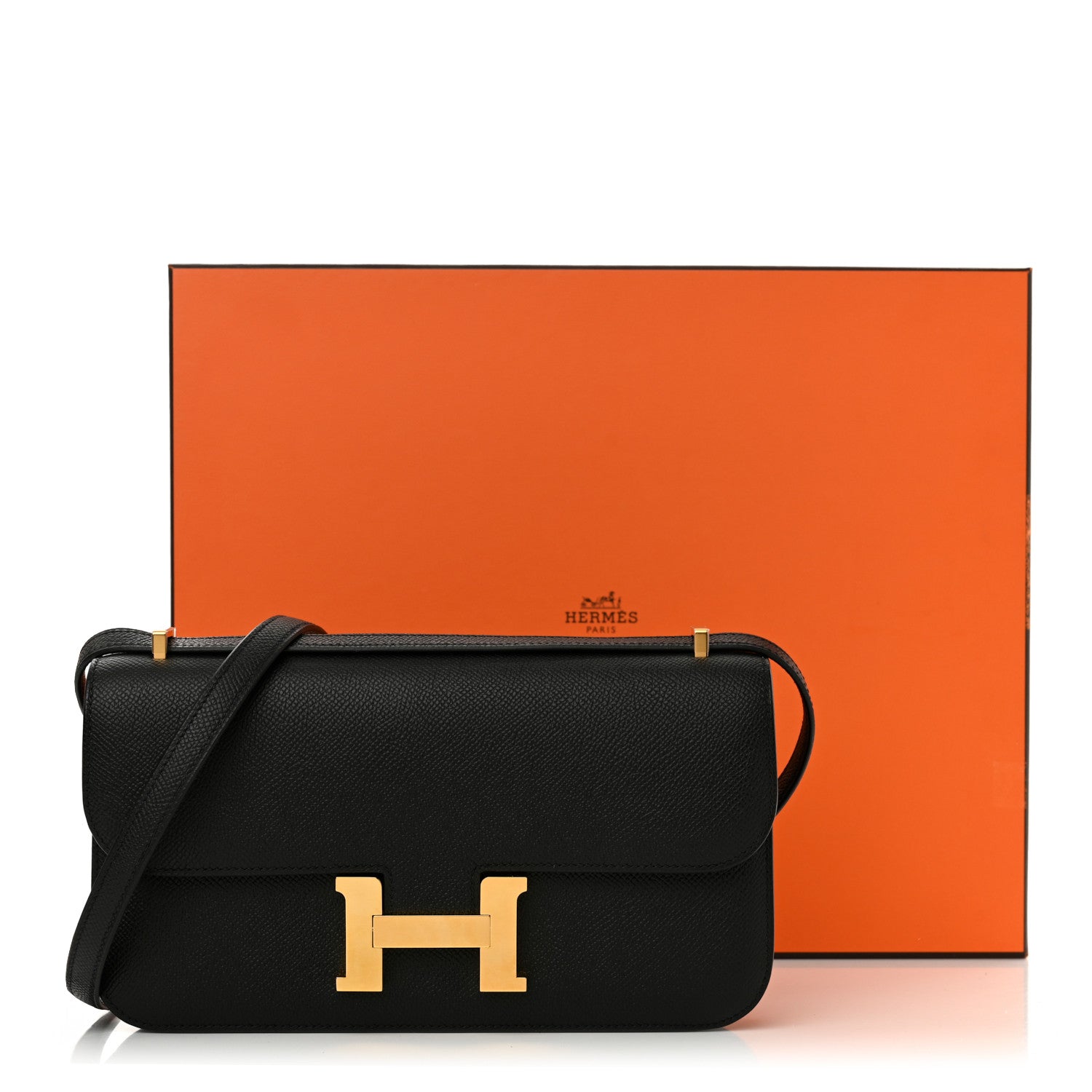 Hermes Epsom Constance 1-Elan Black 12 of 12