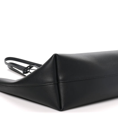 Saint Laurent Calfskin Large Shopping Tote Black 10 of 11