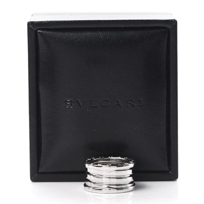 Bulgari 18K White Gold B.Zero1 Four-Band Ring 49 4.75 6 of 6