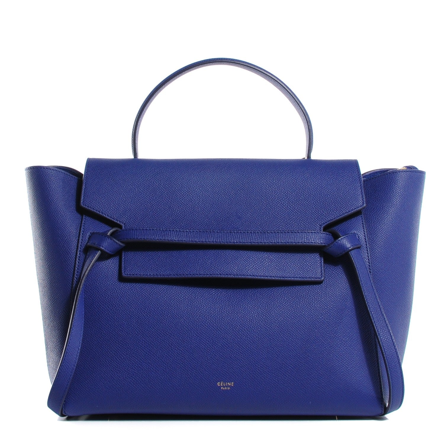 Celine Grained Calfskin Small Belt Bag Indigo 1 of 8