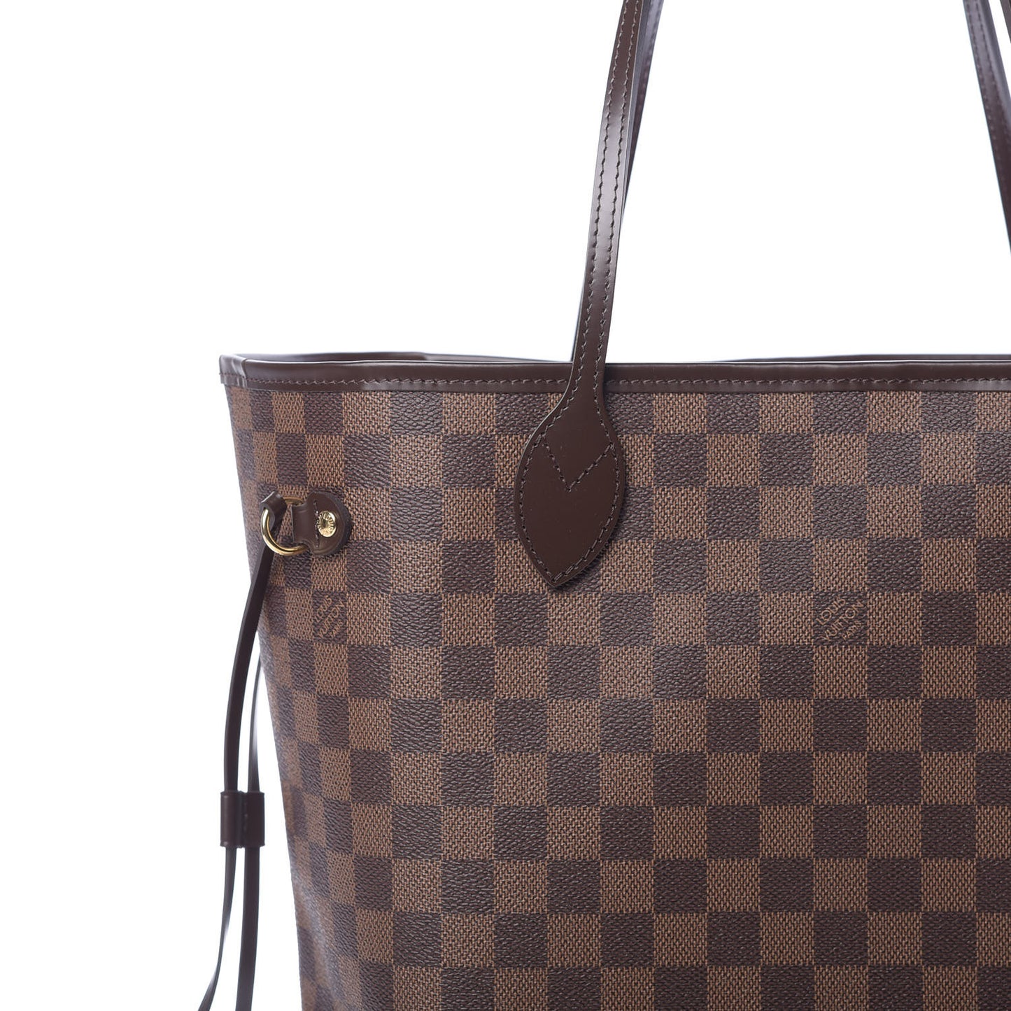 Damier Ebene Neo Neverfull MM Rose Ballerine