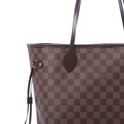 Louis Vuitton Damier Ebene Neo Neverfull MM Rose Ballerine 9 of 11