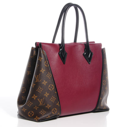 Louis Vuitton Monogram Cuir Orfevre Tote W PM Prunille 4 of 8