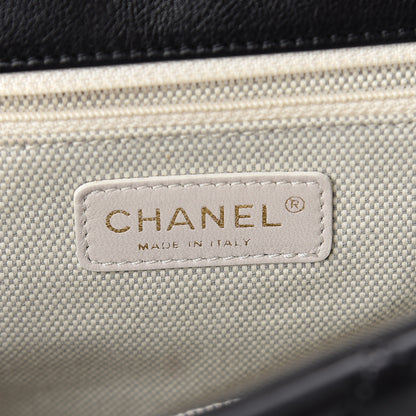 Chanel Calfskin Quilted Retro Chain Flap Black 5 of 9