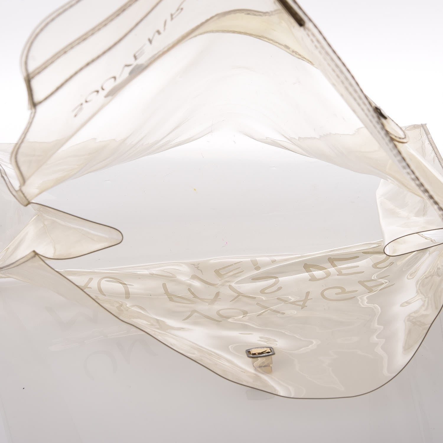 Hermes Vinyl Souvenir De L'Exposition Kelly Transparent 7 of 18