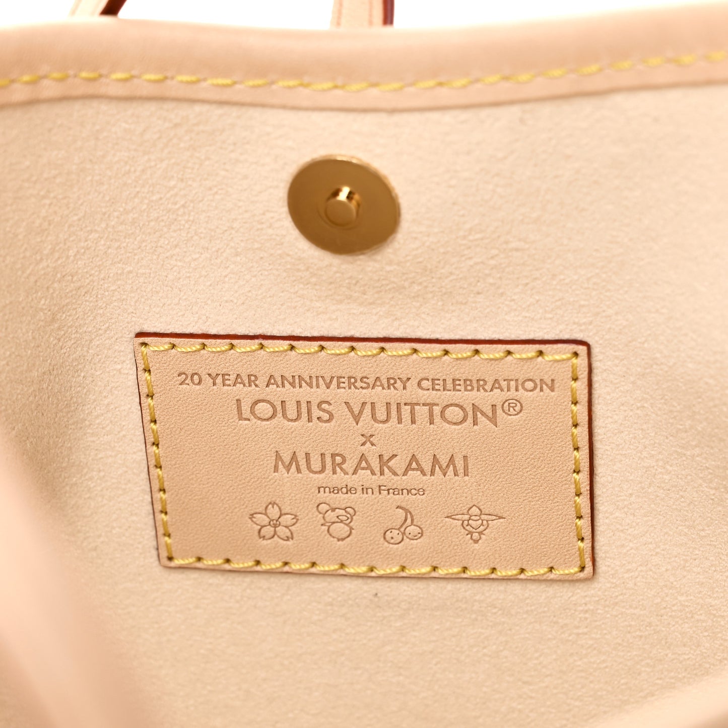 LV x TM Monogram Multicolor CarryAll PM White