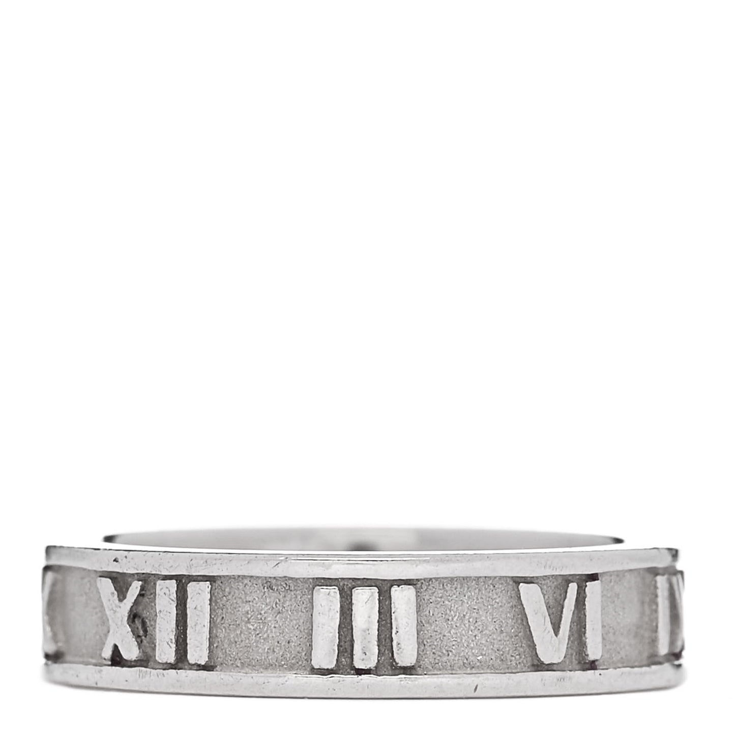 Sterling Silver Narrow Atlas Ring 47 4