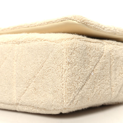 Saint Laurent Terry Patchwork Monogram Medium Jamie Tropical Sand 10 of 10