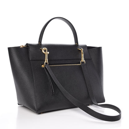 Celine Grained Calfskin Mini Belt Bag Black 3 of 9