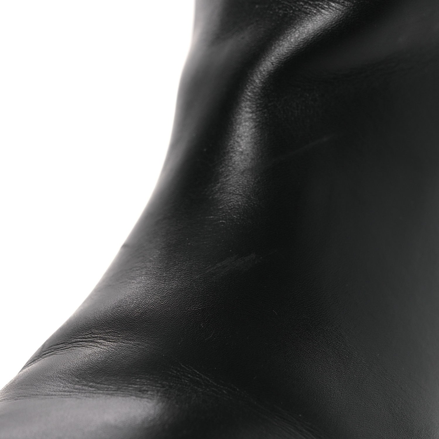 Gucci Guccissima Real Betis Glamour Calfskin Michelangelo Slim Horsebit Riding Boots 39.5 Black 12 of 15