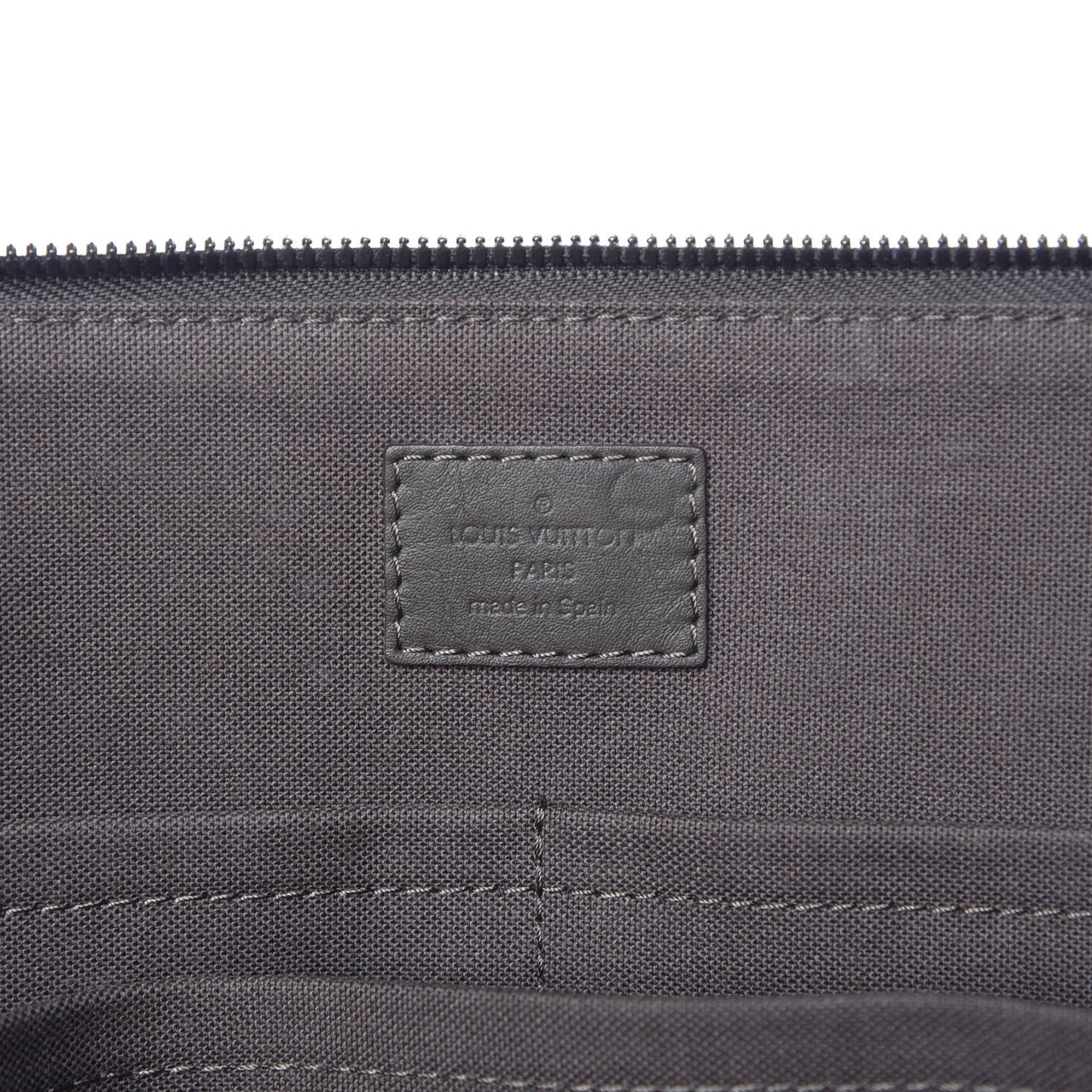 Damier Infini Porte-Documents Jour Granit