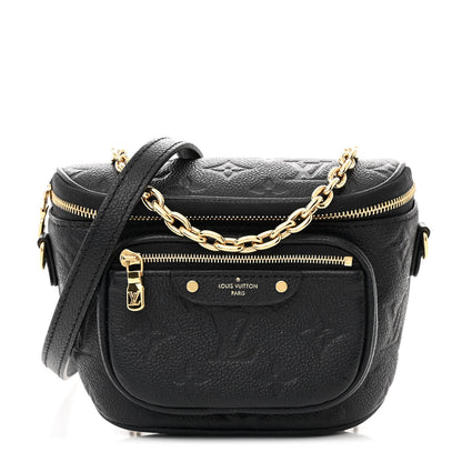 Louis Vuitton Empreinte Mini Bumbag Black 1 of 11