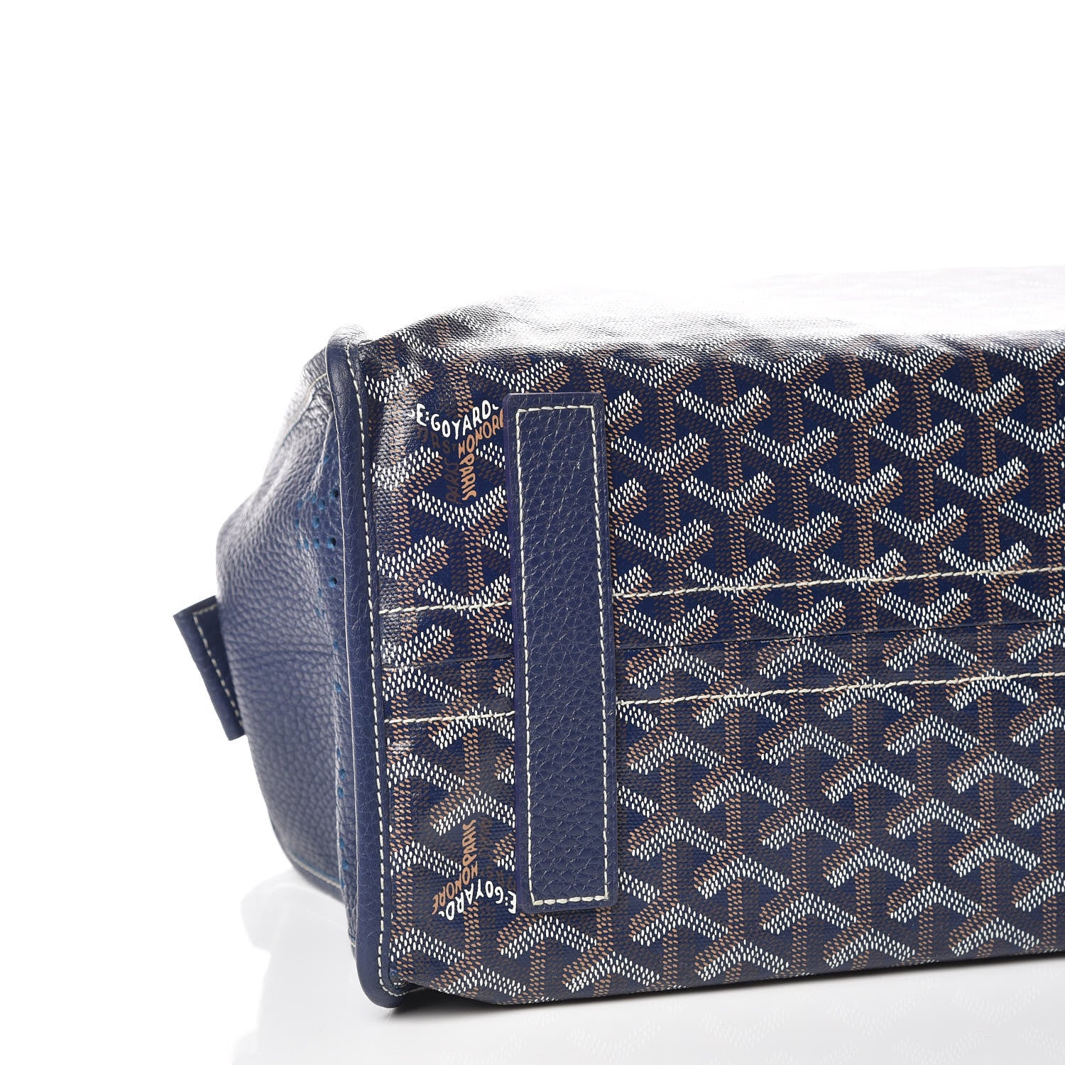 Goyard Goyardine Sac Hardy Pet Carrier PM Navy 7 of 8