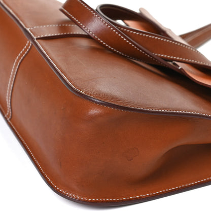 Hermes Barenia Halzan 31 Fauve Potiron 12 of 13