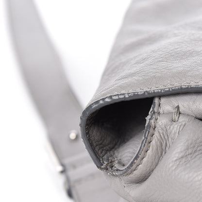 Givenchy Grained Calfskin Medium Pandora Pure Flap Bag Pearl Grey 11 of 14
