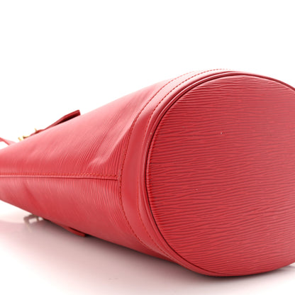 Louis Vuitton Epi Petit Bucket 23 Rouge 8 of 11