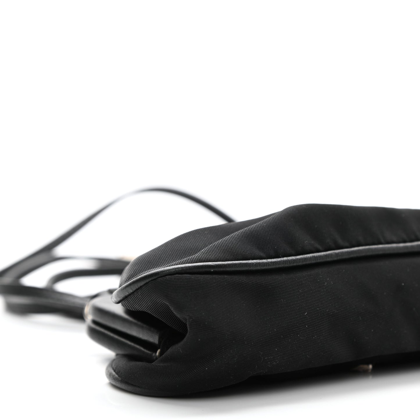 Tessuto Nylon Crossbody Bag Black