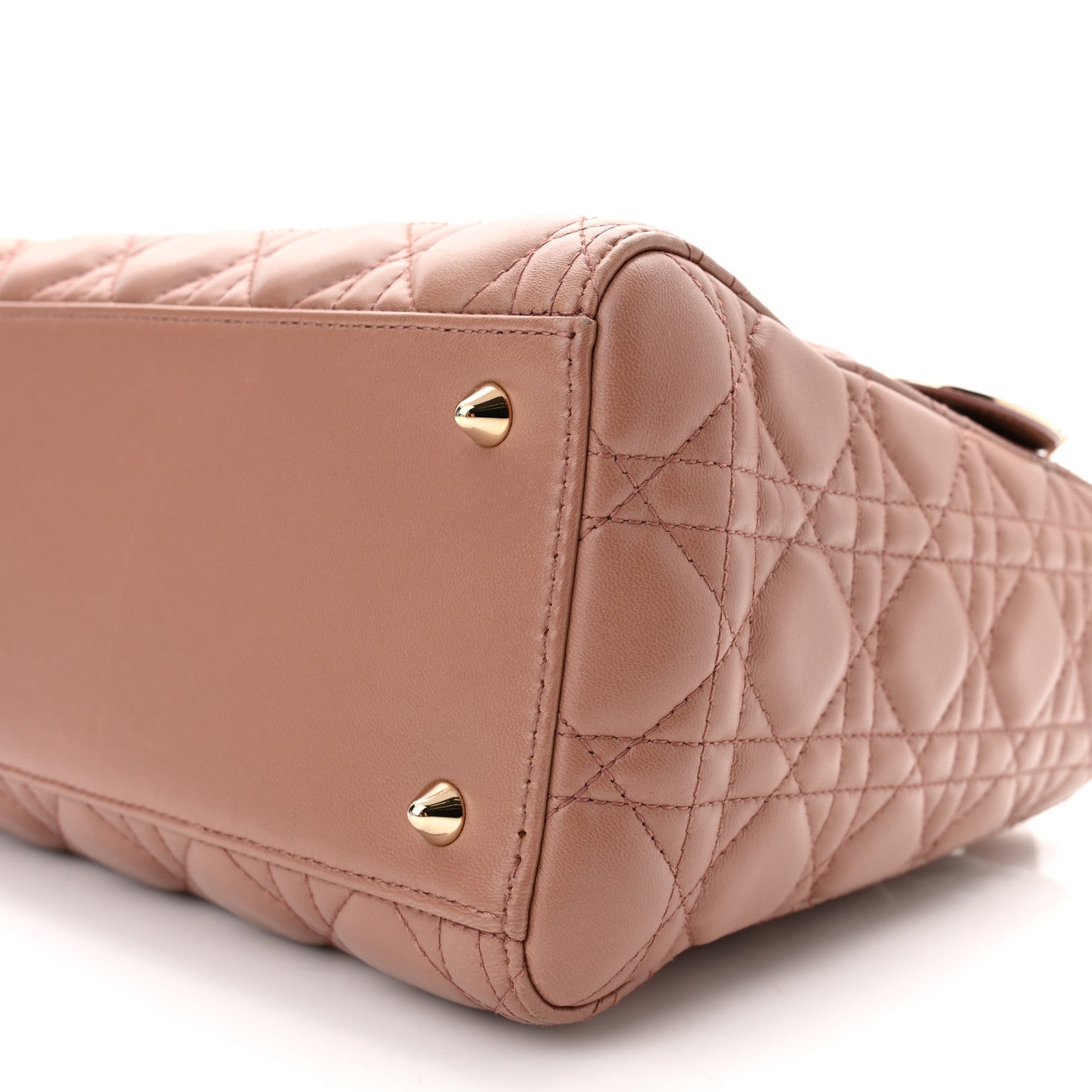 Christian Dior Lambskin Cannage Medium Lady Dior Fard 10 of 10