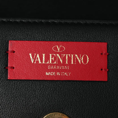 Valentino Garavani Smooth Calfskin Supervee Shoulder Bag Black 6 of 13