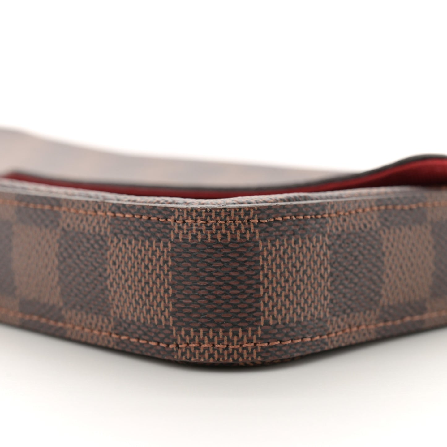 Damier Ebene Pochette Felicie Chain Wallet