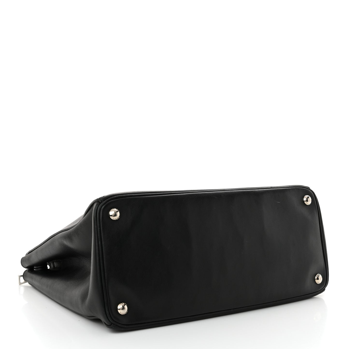 City Calf Bi-Color Medium Galleria Double Zip Tote Black Celeste