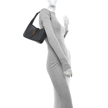 Saint Laurent Smooth Calfskin Le 5 A 7 Hobo Storm 2 of 15