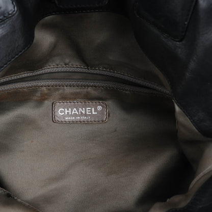 Chanel Calfskin Soho CC Shopper Tote Black 6 of 8