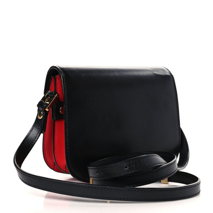 MCM Calfskin Mini Patricia Crossbody Bag Red Black 3 of 8