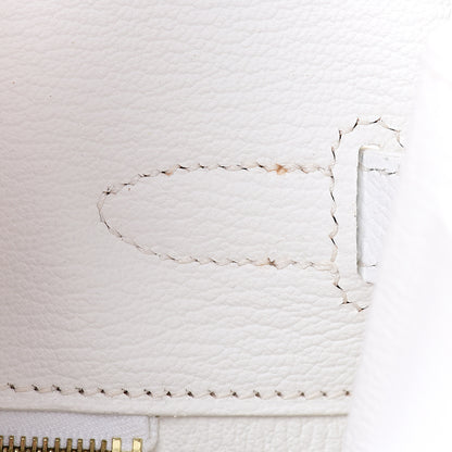 Hermes Epsom Birkin 35 White White 20 of 32