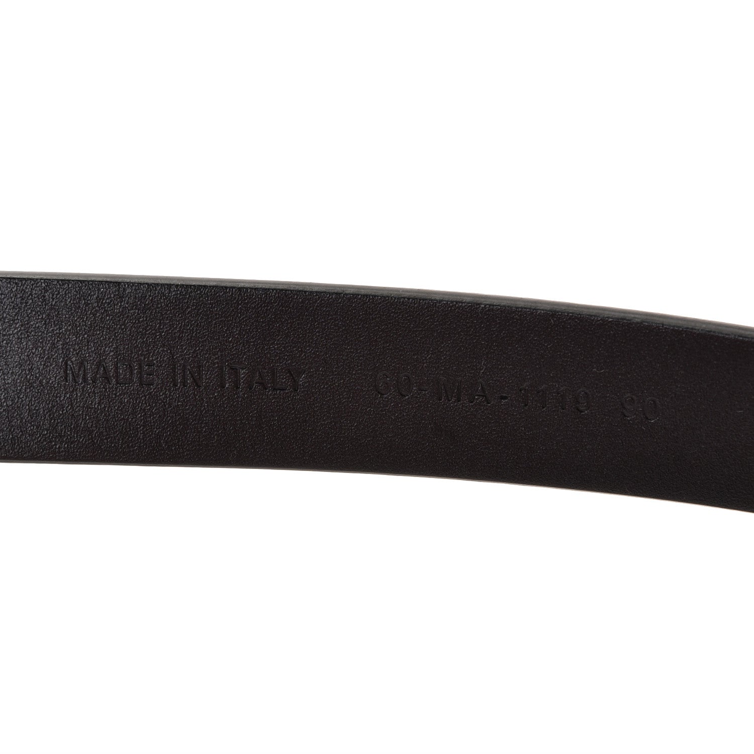 Christian Dior Calfskin Saddle Belt 90 Black 4 of 5