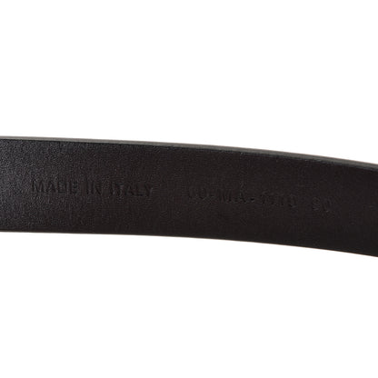Christian Dior Calfskin Saddle Belt 90 Black 4 of 5