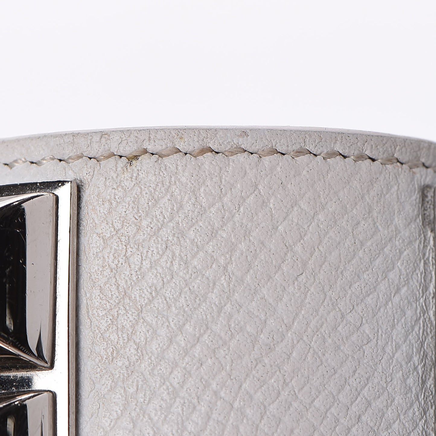 Epsom Collier de Chien CDC Bracelet S White