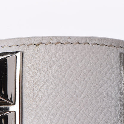Hermes Epsom Collier de Chien CDC Bracelet S White 10 of 10