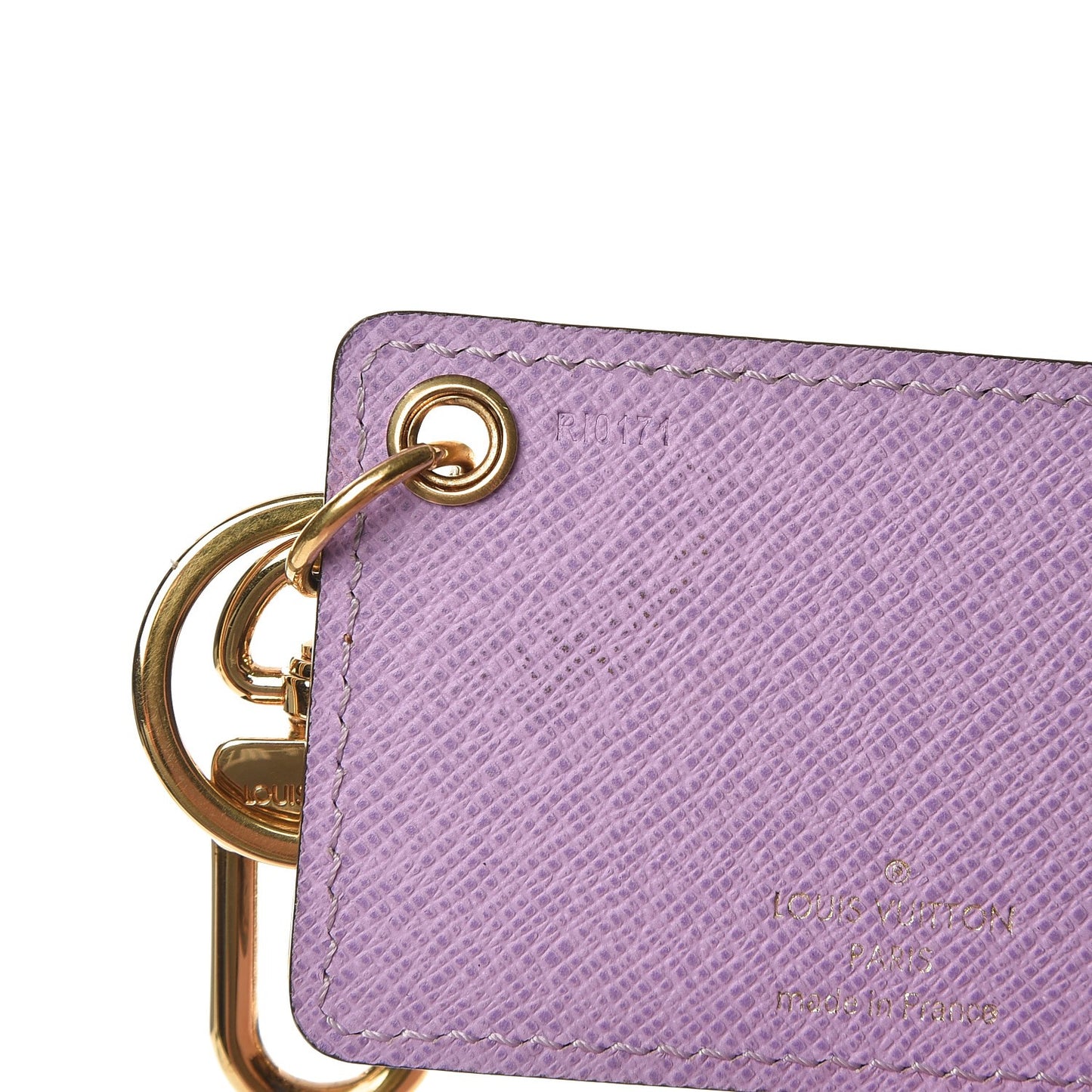 Damier Ebene Illustre Key Charm