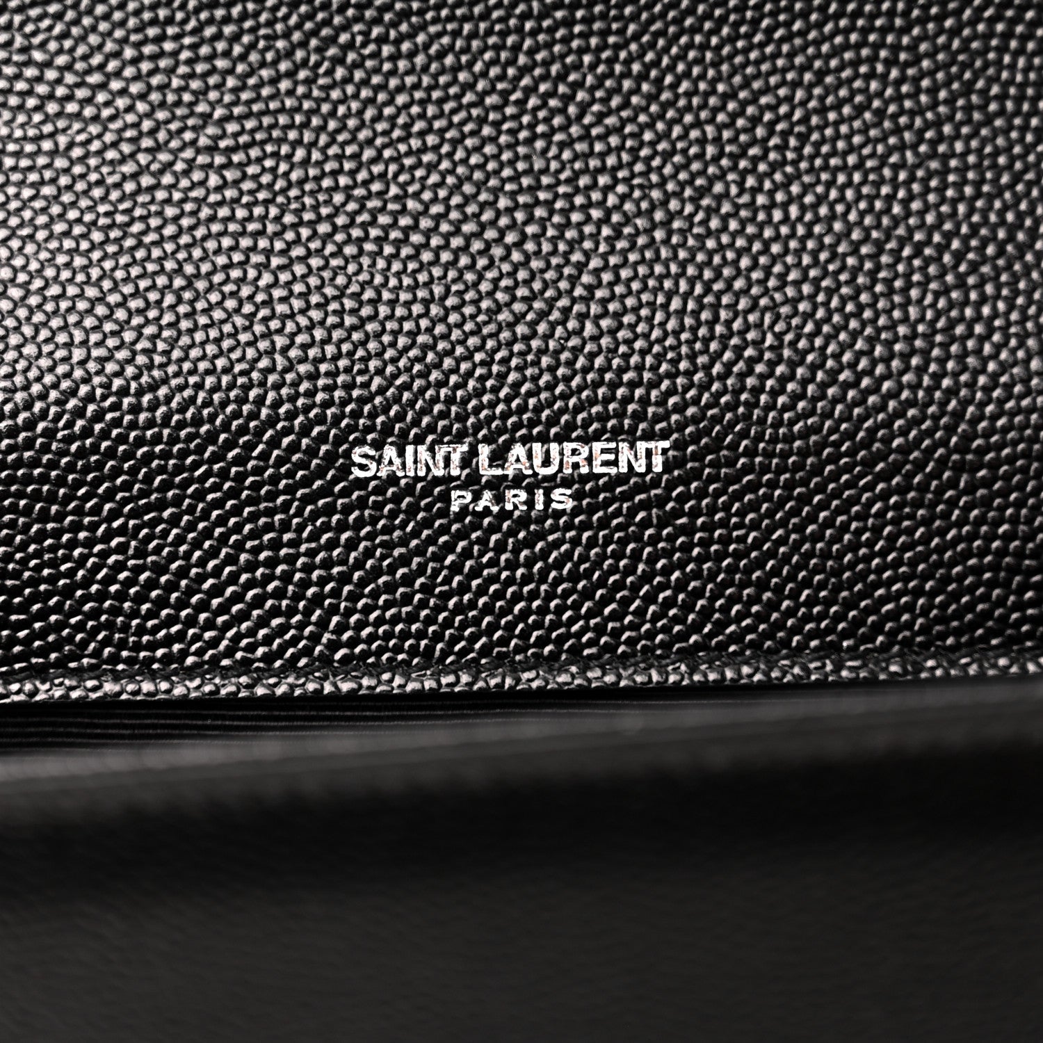 Saint Laurent Grain De Poudre Small Monogram Kate Satchel Black 6 of 13
