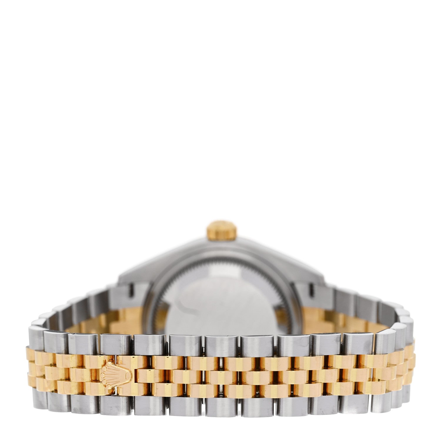 Rolex Stainless Steel 18K Yellow Gold 28mm Oyster Perpetual Datejust Watch Champagne Roman 279173 3 of 5