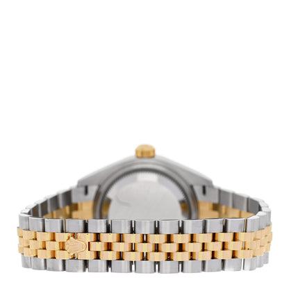 Rolex Stainless Steel 18K Yellow Gold 28mm Oyster Perpetual Datejust Watch Champagne Roman 279173 3 of 5