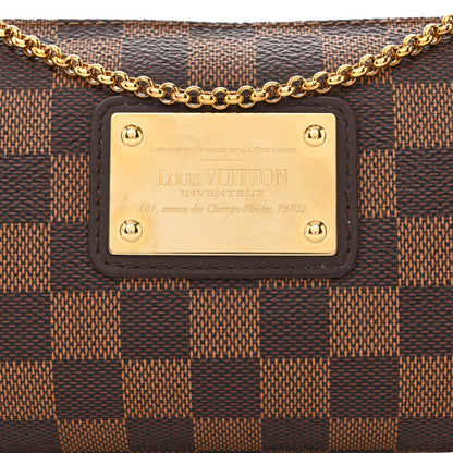 Louis Vuitton Damier Ebene Eva Clutch 8 of 10