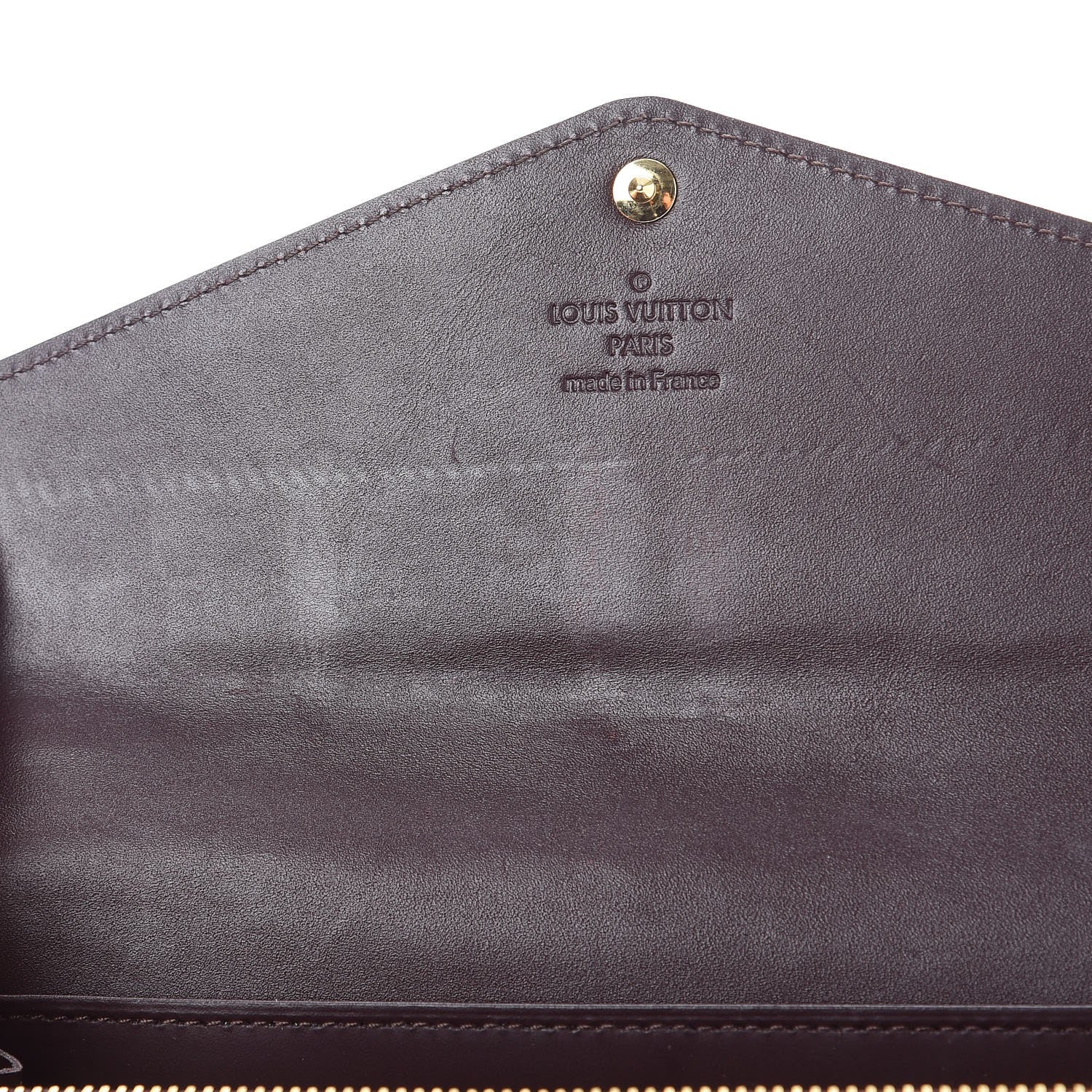 Louis Vuitton Vernis Sarah Wallet NM Amarante 8 of 10