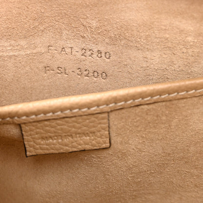 Celine Drummed Calfskin Nano Luggage Dune 8 of 11