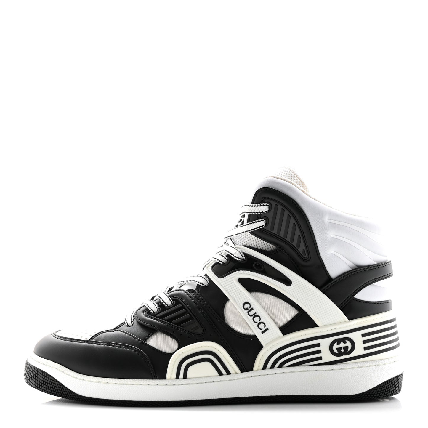 Evolution Fabric Mens Basket High Top Sneakers 11 Black White
