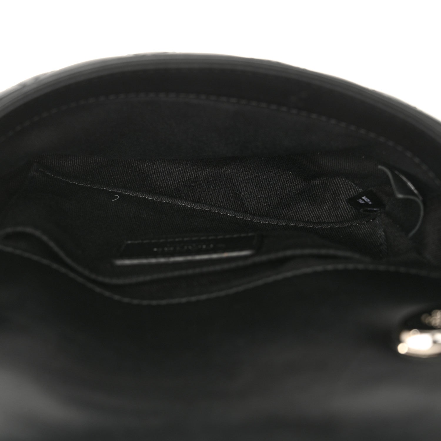 Chanel Calfskin Quilted CC Uniform Flap Belt Bag Black 5 of 14