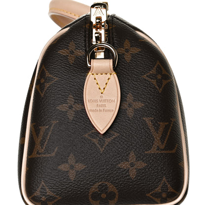 Louis Vuitton Monogram Speedy Bandouliere 20 Black 6 of 12