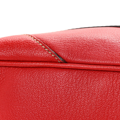 Gucci Goatskin Small Capri Bowler Red 11 of 11