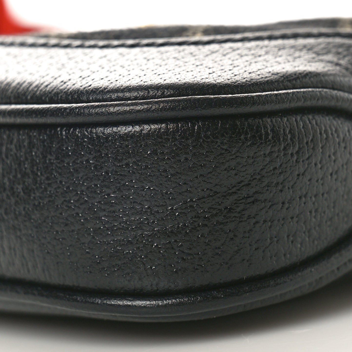 Jacquard Black Denim GG Monogram Textured Dollar Calfskin Mini Jackie 1961 Hobo Black Ivory