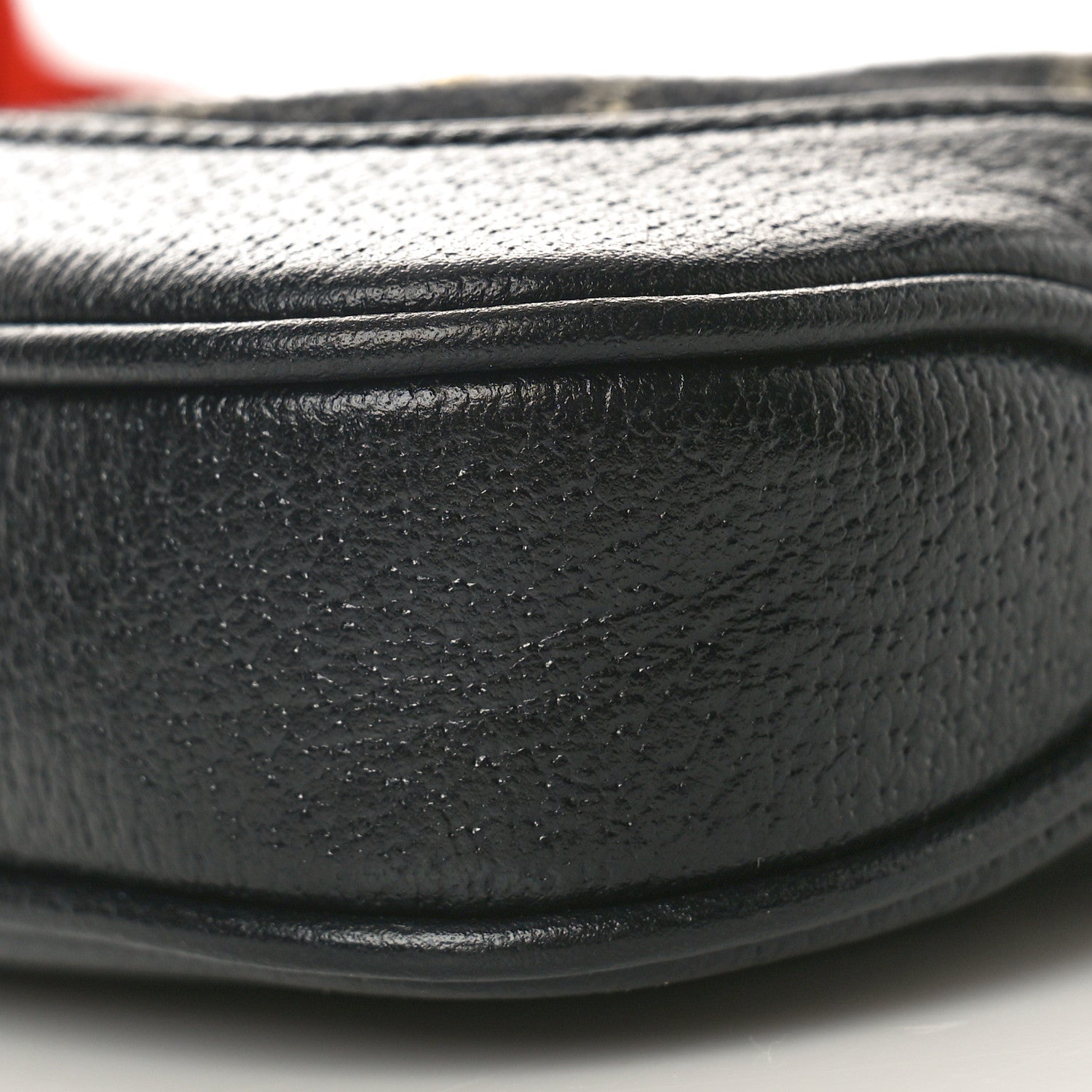 Gucci Jacquard Black Denim GG Monogram Textured Dollar Calfskin Mini Jackie 1961 Hobo Black Ivory 10 of 10