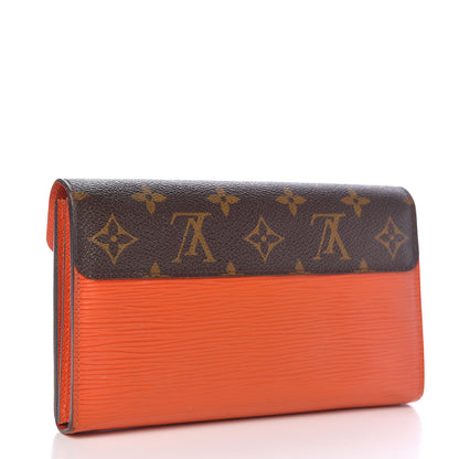 Louis Vuitton Epi Monogram Marie-Rose Wallet Piment 3 of 9