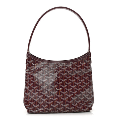 Goyard Goyardine Mini Boheme Hobo Burgundy 1 of 11